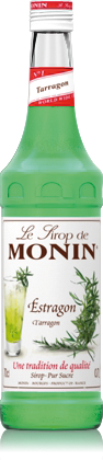 MONIN Tarragon syrup bottle