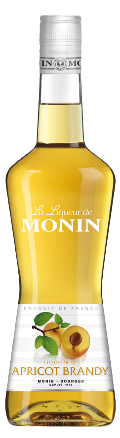 MONIN Apricot liqueur bottle