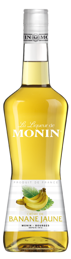 MONIN Banana liqueur bottle