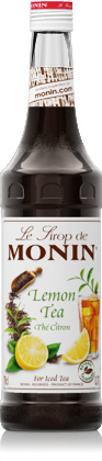 MONIN Lemon Tea syrup bottle