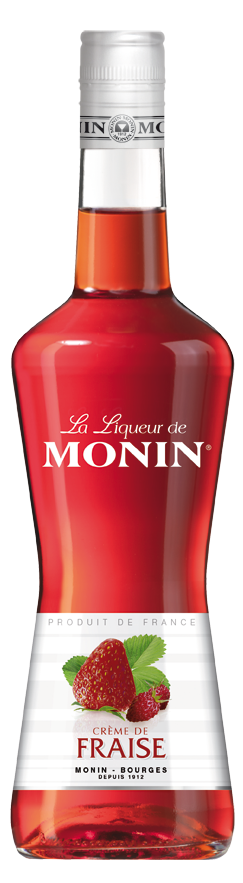 MONIN Strawberry liqueur bottle