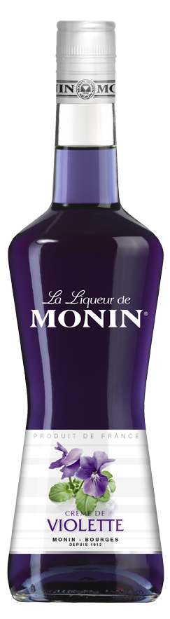 MONIN Violet liqueur bottle