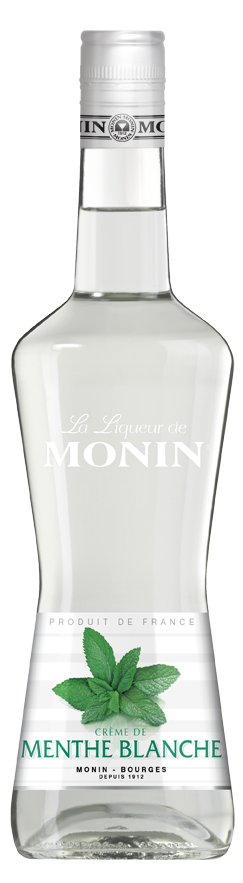 MONIN White Mint liqueur bottle