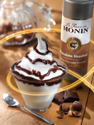 MONIN Chocolate Hazelnut sauce ambiant