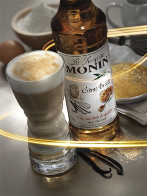 MONIN Crème Brûlée syrup ambiant