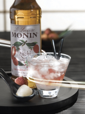 MONIN Lychee syrup ambiant