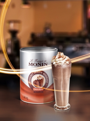 Le Frappé de MONIN Chocolate ambiant