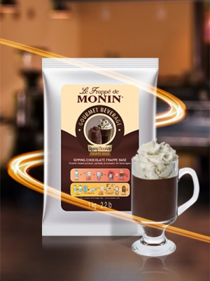 Le Frappé de MONIN Sipping Chocolate