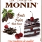 MONIN Black Forest syrup label