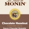 MONIN Chocolate Hazelnut sauce label