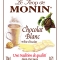 MONIN White Chocolate syrup label
