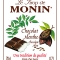 MONIN Chocolate Mint syrup label