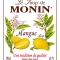 MONIN Mango syrup label