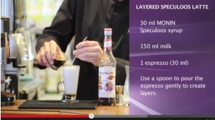 Easy steps to make a perfect coffee... with MONIN !